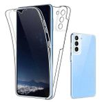 Gpack Samsung Galaxy S21 FE Ön Arka Şeffaf Silikon Koruma Kılıf