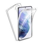 Gpack Samsung Galaxy S21 Kılıf Ön Arka Silikon Koruma Renksiz