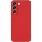 GPACK Samsung Galaxy S23 Plus ile uyumlu Kılıf Kamera Korumalı Alp Mat Silikon, Kırmızı