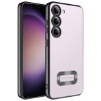 GPACK Samsung Galaxy S23 Plus ile uyumlu Kılıf Logo Gösteren Kamera Korumalı Silikon Renkli, Siyah