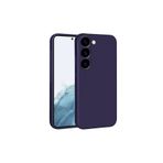 Gpack Samsung Galaxy S23 Plus ile Uyumlu Kılıf, Premier Kamera Korumalı, Mat Silikon, Lacivert