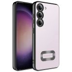 Gpack Samsung Galaxy S23 Plus Kılıf Logo Gösteren Kamera Korumalı Silikon Renkli