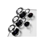 Gpack Samsung Galaxy S23 Ultra ile Uyumlu Kamera Metal Cam Lens Koruyucu, Gümüş
