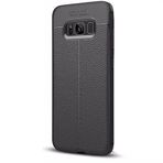 GPACK Samsung Galaxy S8 Plus ile uyumlu Kılıf Niss Silikon Arka Koruma, Siyah