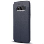 Gpack Samsung Galaxy S8 Plus Niss Tarz Silikon Lacivert Arka Kapak