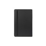 Gpack Samsung Galaxy Tab A9+ Plus SM-X210 ile Uyumlu Kapaklı Standlı 360 Dönebilen Tablet Kılıfı, Siyah