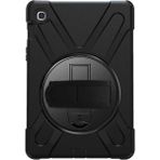 Gpack Samsung Galaxy Tab S6 Lite P610 Kılıf Defender Tablet Tank Koruma Standlı Df2 Siyah