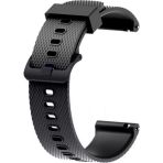 Gpack Samsung Galaxy Watch 5 40 mm KRD 46 Siyah Silikon Kancalı Kordon