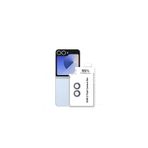 Gpack Samsung Galaxy Z Flip 6 ile Uyumlu Kamera Koruyucu, Safir Cam, Parmak İzi Bırakmayan, Mavi
