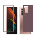 Gpack Samsung Galaxy Z Fold 2 Ön Arka Ekran Koruyucu Bronz Cam