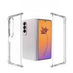 Gpack Samsung Galaxy Z Fold4 Sert Pc Kapak Şeffaf Kristal Kılıf