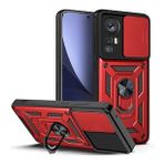 Gpack Xiaomi Mi 12 Lite Tank Aramid Sürgülü Vega Yüzüklü Kılıf