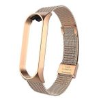 Gpack Xiaomi Mi Band 4 Kordon Clipsli Hasır Metal Kordon Zr