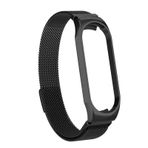 Gpack Xiaomi Mi Band 5 Kordon Hasır Metal Kordon Mıknatıslı