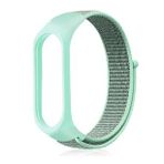 Gpack Xiaomi Mi Band 5 Kordon Kumaş CırtCırt Kordon Velcro Turkuaz