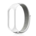 Gpack Xiaomi Mi Band 5 Kumaş Cırtcırt Velcro Beyaz Kordon