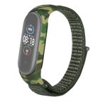 Gpack Xiaomi Mi Band 6 Kordon CırtCırt Kumaş Kamuflaj Desenli