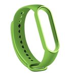 Gpack Xiaomi Mi Band 7 Silikon Mat Klasik Renkli Yeşil Kordon