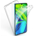 Gpack Xiaomi Mi Note 10 Pro Ön Arka Şeffaf Silikon Koruma Renksiz Kılıf