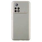GPACK Xiaomi Poco M4 Pro 4G ile uyumlu Kılıf Mat Lüx Kamera Korumalı Premier Mat Silikon, Gold