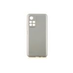 GPACK Xiaomi Poco M4 Pro 5G ile uyumlu Kılıf Mat Korumalı Premier Silikon, Gold