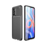 Gpack Xiaomi Poco M4 Pro 5G Kılıf Negro Karbon Görünüm Kamera Korumalı Silikon Nano Glass
