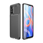 Gpack Xiaomi Poco M4 Pro 5G Negro Karbon Görünüm Kamera Korumalı Silikon Siyah Kılıf