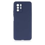 GPACK Xiaomi Poco X3 GT ile uyumlu Kılıf Kamera Korumalı Premier Mat Silikon, Lacivert