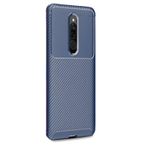 Gpack Xiaomi Redmi 8 Negro Karbon Dizayn Nano Glass Lacivert Silikon Cep Telefonu Kılıf