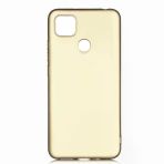 Gpack Xiaomi Redmi 9C Premier Silikon Esnek Koruma Altın Kılıf
