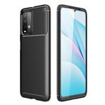 Gpack Xiaomi Redmi 9T Negro Karbon Dizayn Silikon Siyah Kılıf
