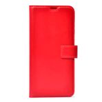Gpack Xiaomi Redmi Note 10 Pro Local Cüzdan Standlı Kartvizitli Kırmızı Kılıf