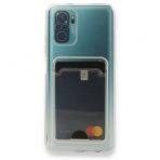 Gpack Xiaomi Redmi Note 10S Kilif 1 Adet Kartlikli Seffaf Silikon Lux Korumali