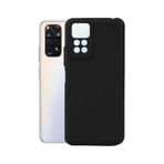 Gpack Xiaomi Redmi Note 11S Global Mat Kamera Korumalı Premier Mat Silikon Siyah Kılıf