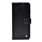 GPACK Xiaomi Redmi Note 12S ile uyumlu Kılıf Kar Delüx Cüzdan Kartvizitli Standlı Kopçalı, Siyah