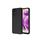 GPACK Xiaomi Redmi Note 12S ile uyumlu Kılıf Mara Lansman Silikon Mat Soft Kamera Korumalı, Siyah