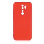 Gpack Xiaomi Redmi Note 8 Pro Mara Silikon Mat Soft Kamera Korumalı Lansman Kırmızı Kılıf