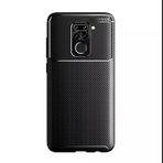 Gpack Xiaomi Redmi Note 9 Negro Karbon Dizayn Silikon Siyah Kılıf