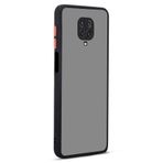 Gpack Xiaomi Redmi Note 9 Pro Hux Kamera Korumalı Silikon Siyah Kılıf