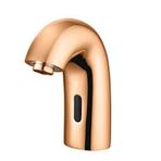 GPD FLB10-R Rose Gold Çift Su Girişli Fotoselli Lavabo Bataryası