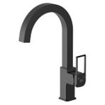 GPD MTL190-S Siyah Quadro Tek Govde Lavabo Bataryası