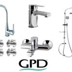 Gpd Solus 8 Parca Krom Armatur Musluk Batarya Banyo Seti