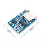 GPD2846A Mp3 Ses Çalma Modülü Micro Sd Hafıza Kartı 4ohm 2w Amfi 3 Buton Kontrol Ürün Müze Otomobil Telefon Sesli Yönlendirme