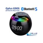 Gplus G90S Bluetooth 5.0 Çift Alarmlı Radyolu Dijital Masa Saati
