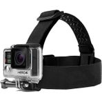 Gplus GP24 Gopro 11 Hero 10 Sjcam SJ4000 SJ5000 Sj6 Sj7 Eken H9R Aksiyon Kamera Kaydırmaz Silikonlu Universal Kafa Bandı Head Strap