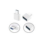 Gplus Usb Type-c Dönüştürücü Otg Çevirici Adaptör Metal Xiaomi - Samsung Huawei Macbook Dönüştürücü Gümüş