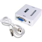 Gplus VGA To HDMI Mini Switch Full Hd VGA HDMI Görüntü Çevirici Dönüştürücü Switch