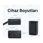 Gpsgopro ML100G Mini 4G Kişisel GPS Takip Cihazı – Çocuk, Yaşlı ve Evcil Hayvan Takibi (SIM Kart Dahil) - Siyah