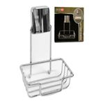 GPTURKGRUP DECOREV SABUNLUK KROM METAL HAZNE DC-4785