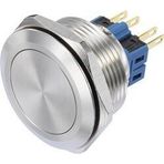 GQ30-11EM 30 mm Metal Işıklı Yaylı Buton